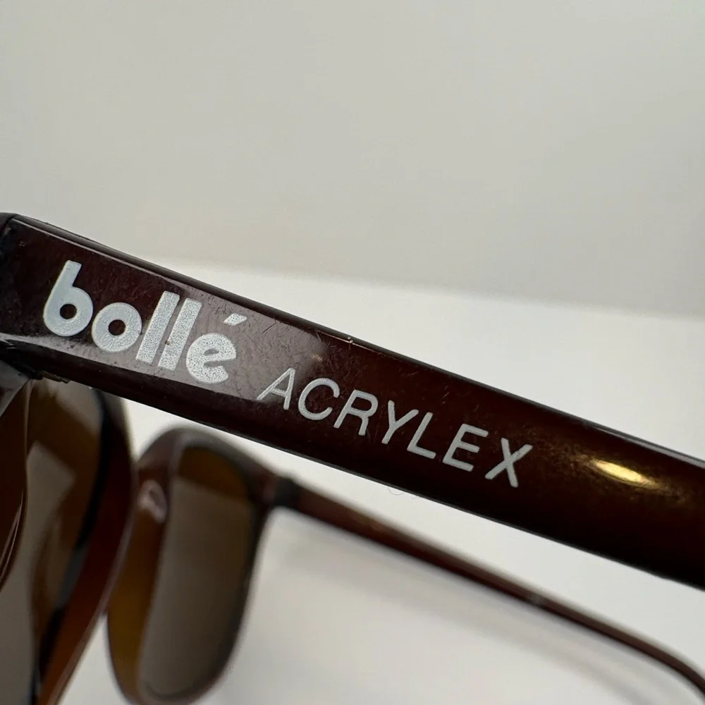 BOLLE ACRYLEX‎ BROWN SUNGLASSES FRAMES FRANCE